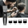 Tondeuse à cheveux for hommes, Tondeuse à cheveux for hommes Tondeuse à barbe professionnelle Machine de rasage sans fil Rech