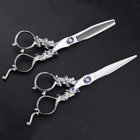 Ciseaux de Coupe de Cheveux, Ciseaux de Coiffure Professionnels de 15,2 cm, Ciseaux de Coiffure spéciaux pour Coiffeur, Cisea