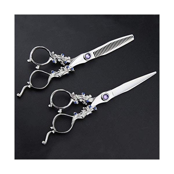 Ciseaux de Coupe de Cheveux, Ciseaux de Coiffure Professionnels de 15,2 cm, Ciseaux de Coiffure spéciaux pour Coiffeur, Cisea