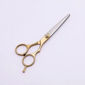 maozi Golden Professional 6,0 pouces en acier inoxydable Coiffure Coiffure Coue à ciseaux Éclairage Cisqueur Coiffure Rasage ...