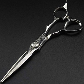 Ciseaux de salon de coiffure Ensemble de ciseaux amincissants pour coupe de cheveux Coffret cadeau Coiffure 6 pouces