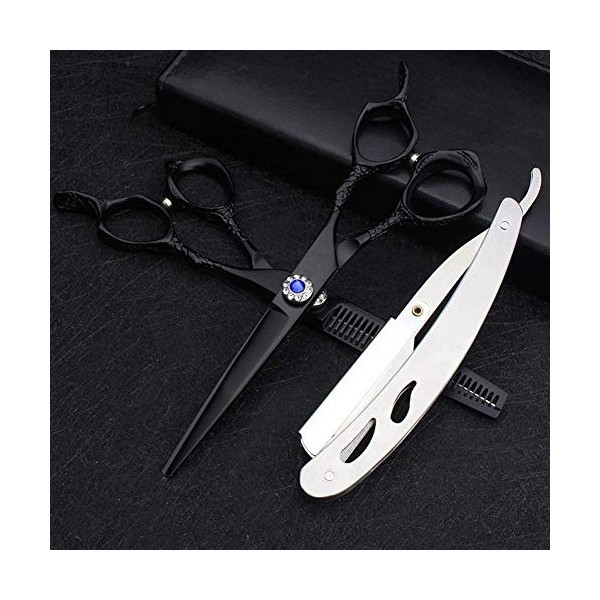 Ciseaux De Coupe De Cheveux Kit Cheveux Raides Ciseaux De Coiffure Professionnels Ciseaux De Cheveux Ciseaux Amincissants Out