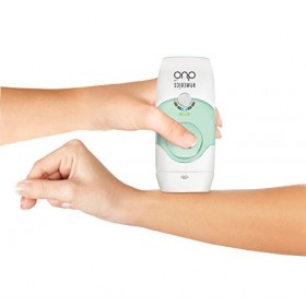 Homedics IPL-HH150-IT Duo Épilateur avec double technologie Duo avec cartouche remplaçable de 50.000&nbsp;impulsions, vert/blanc