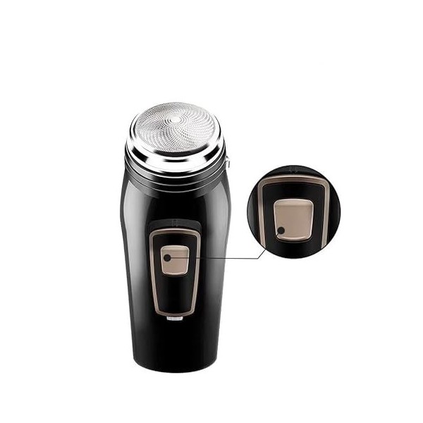 ARTSZY Rasoir électrique for Hommes Couteau à tête Rond raser Rasoir Rasoir Simple Rasoir Rechargeable