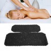 Housse de Massage en Perles, Outil de Relaxation Portable Dapparence Translucide, Masseur de Cou de Poitrine en Obsidienne p