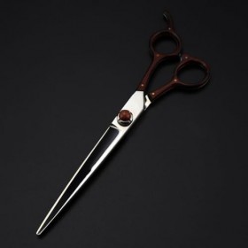 Ciseaux de coupe de cheveux, 17,8 cm professionnel VG10 en acier haut de gamme, ciseaux à cheveux en bois de santal, ciseaux 