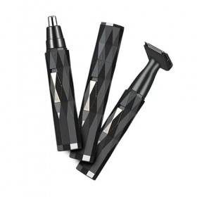 CAFFIA Trimage de poils de nez multifonctionnel, coupe-poils de nez et oreille, coupe-pénible professionnelle for hommes et f