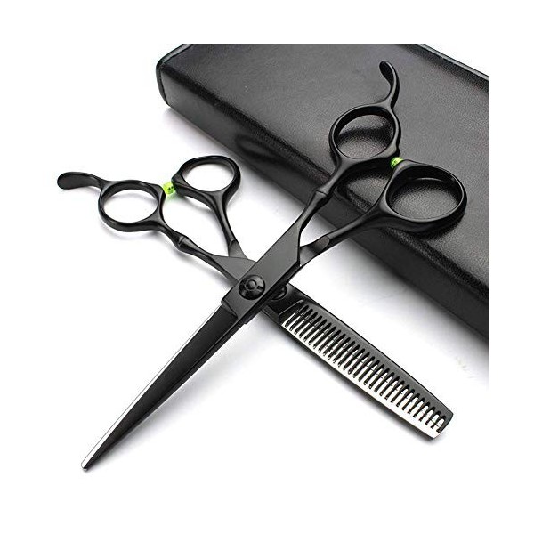 Ciseaux De Coupe De Cheveux, Kit De Ciseaux De Coiffure Professionnels Ciseaux De Cheveux Cheveux Raides Ciseaux Amincissants