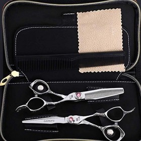 Poignée Professionnelle de modèle de Dragon du Japon 440c de Ciseaux de Cheveux de 6,0 Pouces