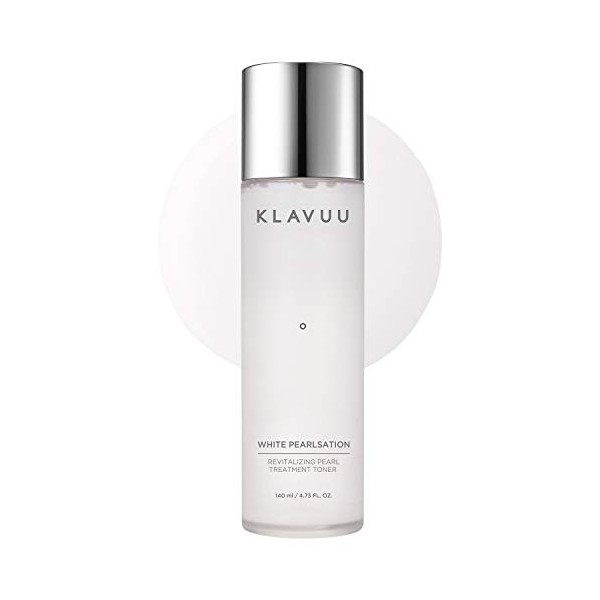KLAVUU Pearlsation Blanc Meilleur Traitement Revitalisant Toner Perle 140Ml Pour Tous Les Types De Peau