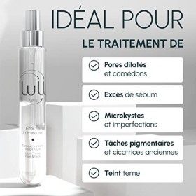 Lotion Tonique Visage - Exfoliant Visage AHA pour un Teint Lumineux, Pores Resserrés, Points Noirs & Imperfections Réduits - 