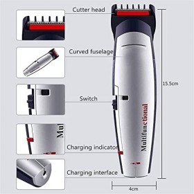 LIIAV Tondeuse à Cheveux for Homme Tondeuse à Barbe Kit de toilettage Tondeuse à Cheveux Tondeuse à Moustache Tondeuse for Le