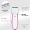 NCRD Épilateur, épilation aux Femmes, Brosse de Nettoyage Facial, Rasoir de Femmes, Humide et Sec, Rechargeable