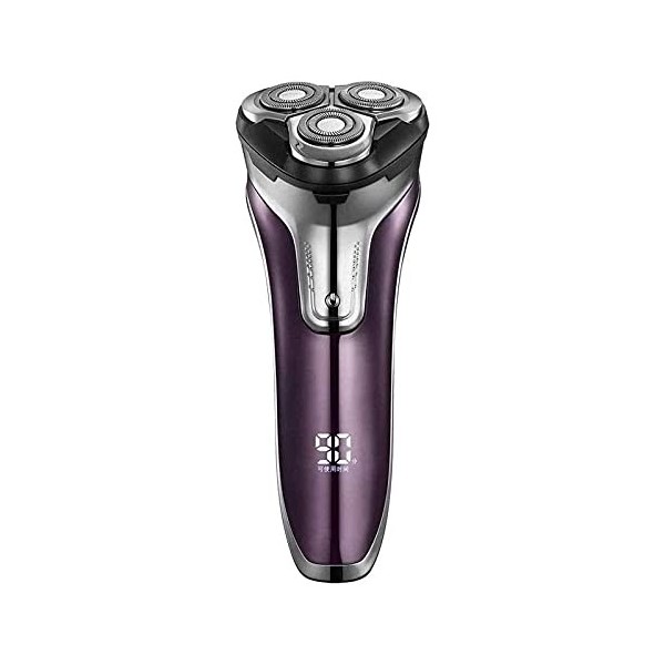 LIIAV Rasoir électrique rechargeable avec trimmer popup, sec humide IPX7 Razor électrique multifonctionnel imperméable