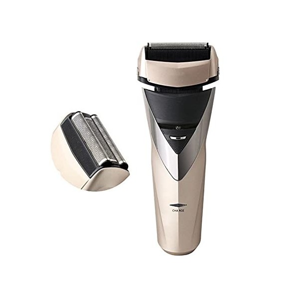 LIIAV Razor électrique pour hommes, rasoir humide et sèche, toilettage pour hommes sans fil - Rechargeable - Rasoir pour homm