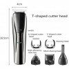 WYKDL Tchippers à Cheveux sans Fil, 6 en 1 USB Kits de Coupe de Cheveux Rechargeables, kit de toilettage corporel, Trimmer de