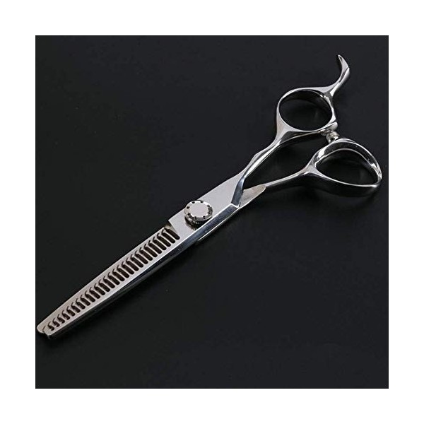 6.0 Pouces Professionnel barbier Coiffure Ciseaux Ensemble Salon Coupe de Cheveux amincissement Ciseaux Peigne Cutter cisaill