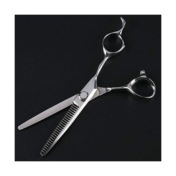 6.0 Pouces Professionnel barbier Coiffure Ciseaux Ensemble Salon Coupe de Cheveux amincissement Ciseaux Peigne Cutter cisaill