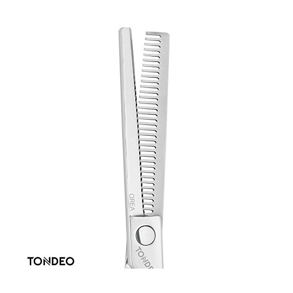 Tondeo E-Line Orea Offset Edition Ciseaux à texturer 35 dents Longueur 14 cm