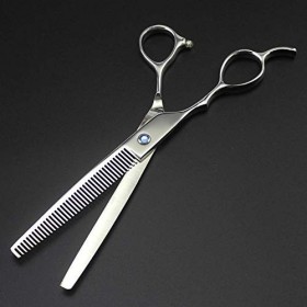 Ensemble de Ciseaux de Cheveux pour Gaucher, Ciseaux de Coiffure Professionnels Ciseaux de Coupe de Coiffeur Ciseaux Aminciss...