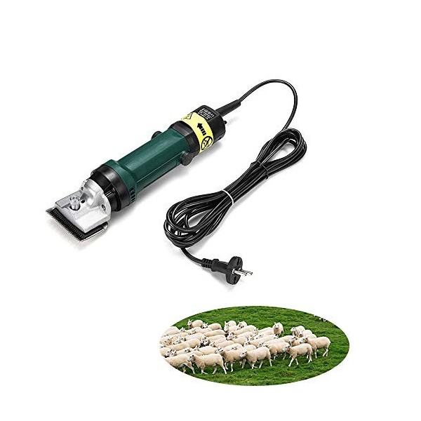 WWAVV 690w 220v 6 Vitesses RéGlable éLectrique Mouton ChèVre Cheveux éLevage Ciseaux éLectrique CRIN Ciseaux Professionnel Et