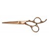 E-Kwip Ciseaux de coiffeur Fleur 14 cm Or rose 0,06 kg