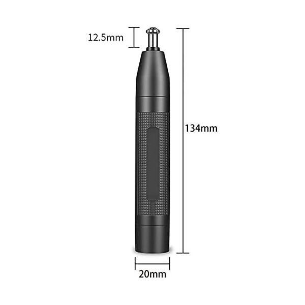 CAFFIA Tondeuse for les oreilles et le nez - Tondeuse professionnelle indolore for les sourcils et les poils du visage for ho