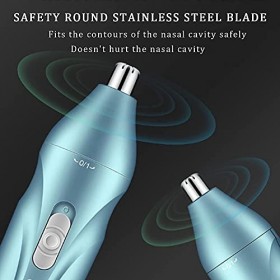 CAFFIA Tondeuse à cheveux de nez, oreillette rechargeable USB et tondeuse à cheveux nez pour hommes Professionnel Nose Nose D