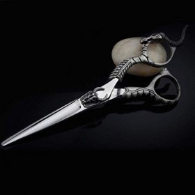 Ciseaux de Coiffeur Professionnels, Ciseaux de Coiffure rétro Rasage et Épilation