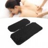 Housse de Massage en Obsidienne Brillante, Masseur Portable en Perles Dobsidienne, Réduit la Fatigue, Design Translucide, Re