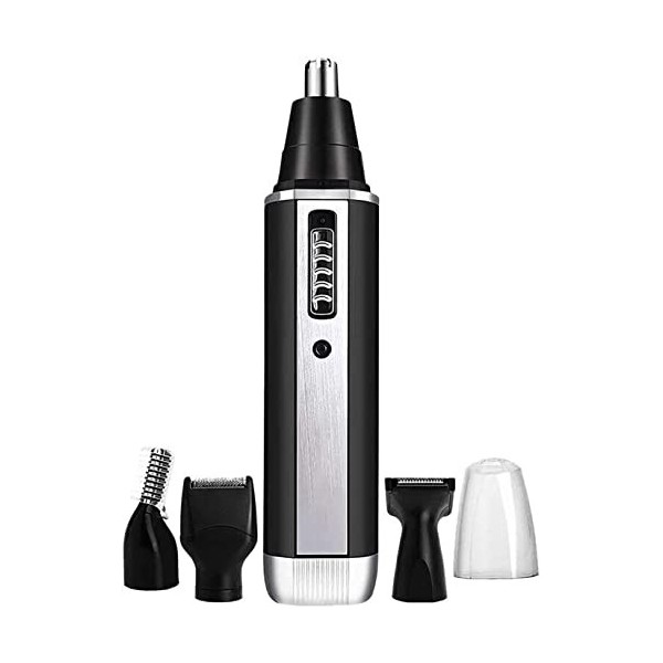 CAFFIA Trimmer les cheveux de loreille et du nez,USB Trim de poils de nez rechargeable, tondeuse de poils de nez professionn