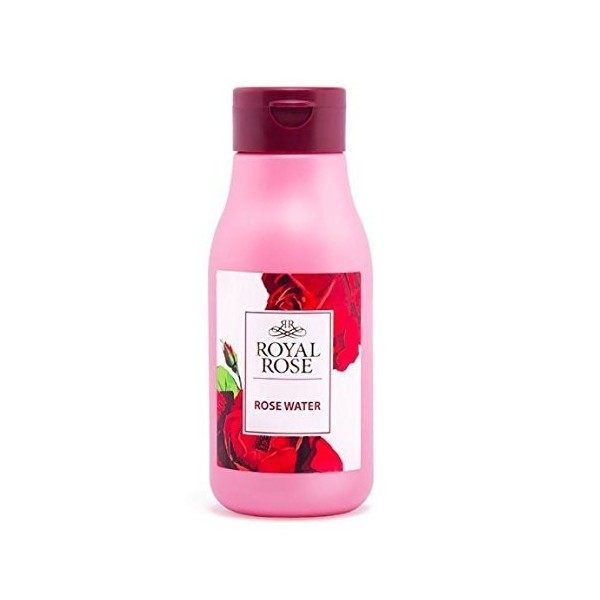 Eau de rose Royal Rose 300 ml – Eau de rose 100 % pure et non diluée de la rose de Damas bulgare