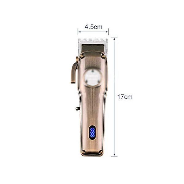 YWSZJ Torcipe de Cheveux Professionnelle for Hommes Razor électrique Rechargeable Tondeuse Coiffeuse Coiffeuse de Cordon de C