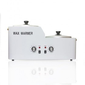 Chauffe-Cire Double, Machine De Chauffage De Cire Électrique Professionnelle, Pot De 2500 ML * 2, avec Température Réglable, 