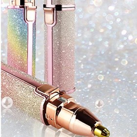 OUSIKA Tondeuse à poils de nez, kit de coupe-sourcils féminins et épilation du visage Tondeuse à sourcils for sourcils, visag