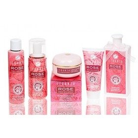 Eau pour le visage avec huile essentiel de Rose Bulgare, Leganza.