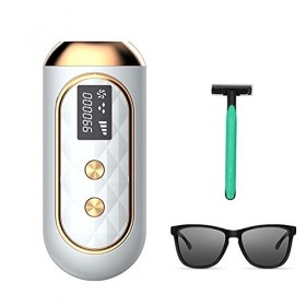 ADITAM Appareil dépilation Advanced IPL avec 999 999 flashs, pour Une épilation permanente indolore Appareil dépilation Pro