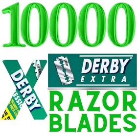 Derby Extra Professional Double Edge Razor Blades for straight razor 2500 