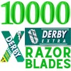 Derby Extra Professional Double Edge Razor Blades for straight razor 2500 