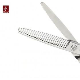 CHENG CUC-625XS Ciseaux à effiler 15,2 cm pour salon et barbier