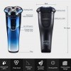 LIIAV Rasoir de rasoir électrique pour hommes 3D rechargeables Shavers Shavers sans fil Mens Razers humides et secs pour le r