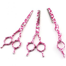YXYLDR Ciseaux de coiffure roses de 5,5 pouces Rasage et Épilation