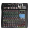 Console de Mixage de Carte Son, Console de Mixage Sonore, Réglage Précis pour les Spectacles Prise UE 220V 