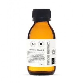 Eau de lavande 100 % bio 100 ml – Hydrolate de lavande de qualité alimentaire – Apaisante et relaxante – Sans OGM – Bouteille