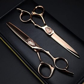 ciseaux de coiffeur Ciseaux de coupe de cheveux, 6 pouces professionnel Japon 440c acier haut de gamme ciseaux de cheveux en 