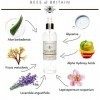 99% Naturelle EAU FLORALE - HYDRATE & RENOUVELLE - ALOE VERA, MANUKA & LAVANDE - 250ml par BEES of BRITAIN. Rafraîchir, Hydra