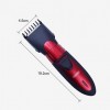LIRUXUN Professionnel Tondeuse électrique réglable Tondeuse à Cheveux Machine à raser Waterproof Tondeuse Rechargeable à Faib