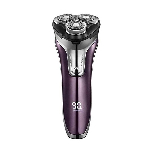 NCRD Rasoir électrique, Rasoir électrique Rechargeable étanche Shavers Rotard Humide et Sec pour Hommes Rasoirs de Rasage éle