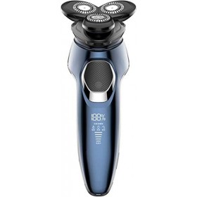 NCRD Razor électrique, rasoirs électriques pour hommes, rasoir rotatif résistant à létanche à leau humide sec, rasoir de vi