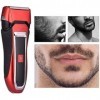 NCRD Rasoir électrique pour Hommes, Rasoir électrique avec Trimmer de précision, Rasoir Rechargeable, Humide et sèche, IPX7 é